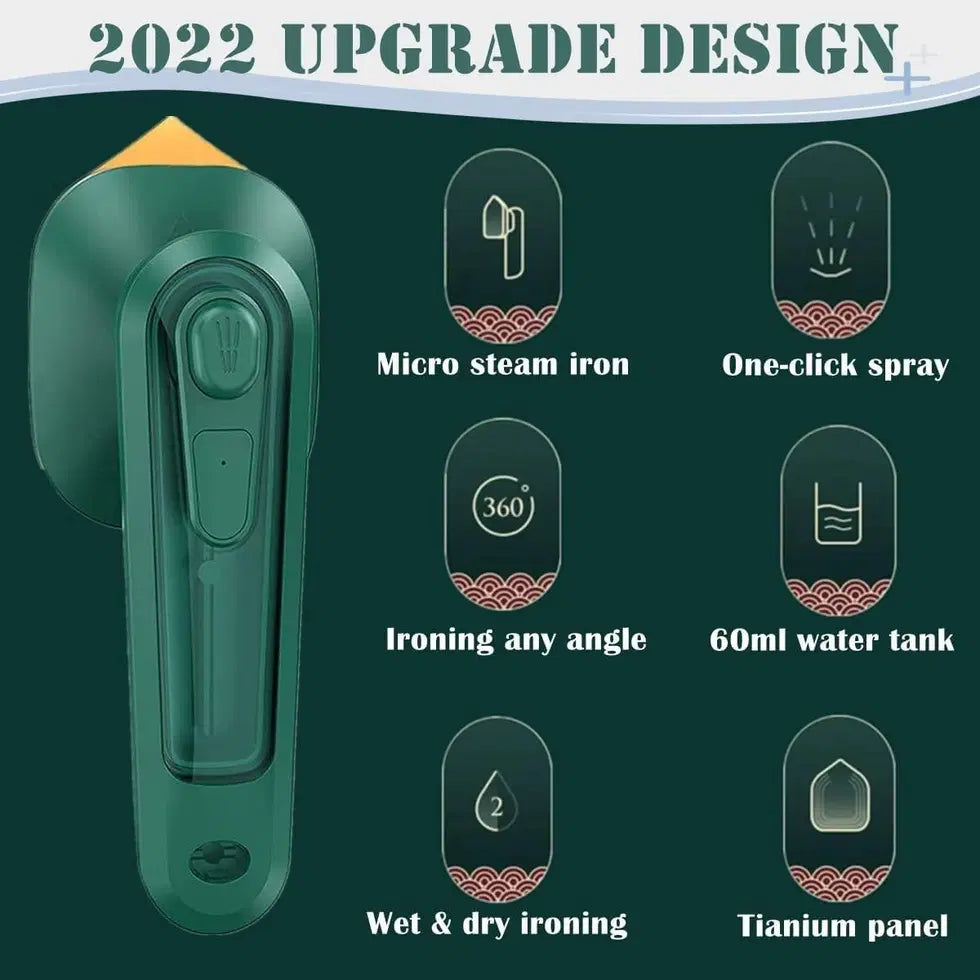Mini Portable Travel Steam Iron