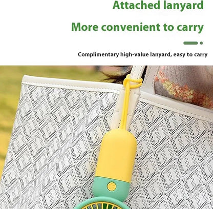 Portable Handheld Flower Fan for Travel & Outdoor Use
